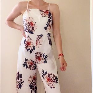 FLORAL JUMPSUIT